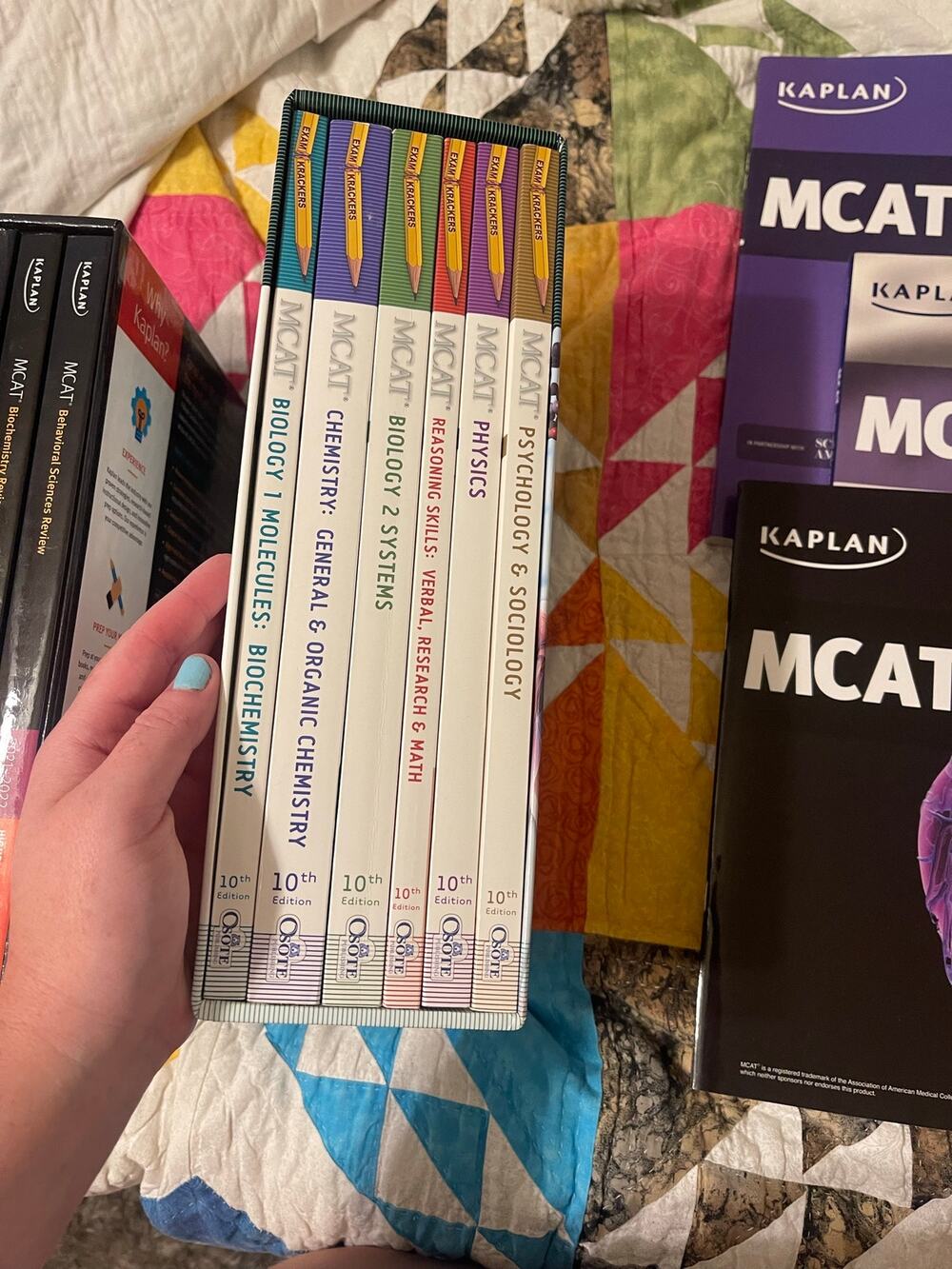 Exam Krackers MCAT Complete Study Package 6 Book Set